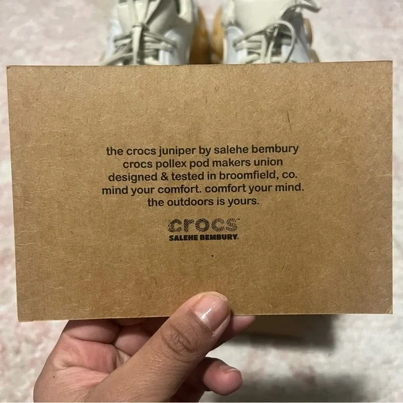 CROCS Salehe Bembury x Crocs Pollex Juniper ‘Tahini’ Men’s 12 - Picture 12 of 12